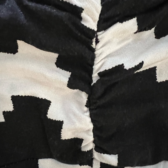 Anthropologie Maeve Geometric abstract print Maxi kick flare skirt size M - Picture 8 of 8